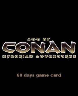 Age of Conan 60 pivn peliaikakortti