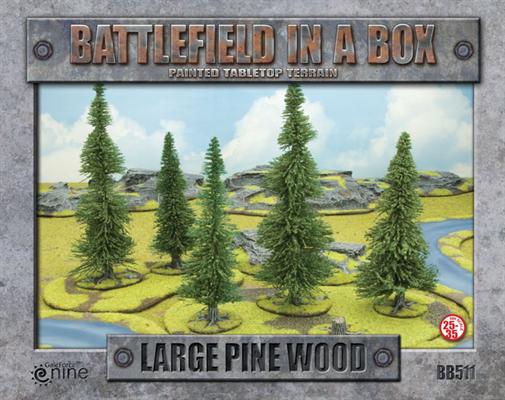 BB511 Battlefield In A Box - Large Pine Wood