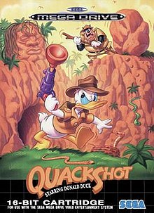 Quackshot (Mega Drive) (CIB) (Kytetty)