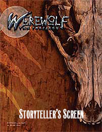 Werewolf the Forsaken Storyteller Screen
