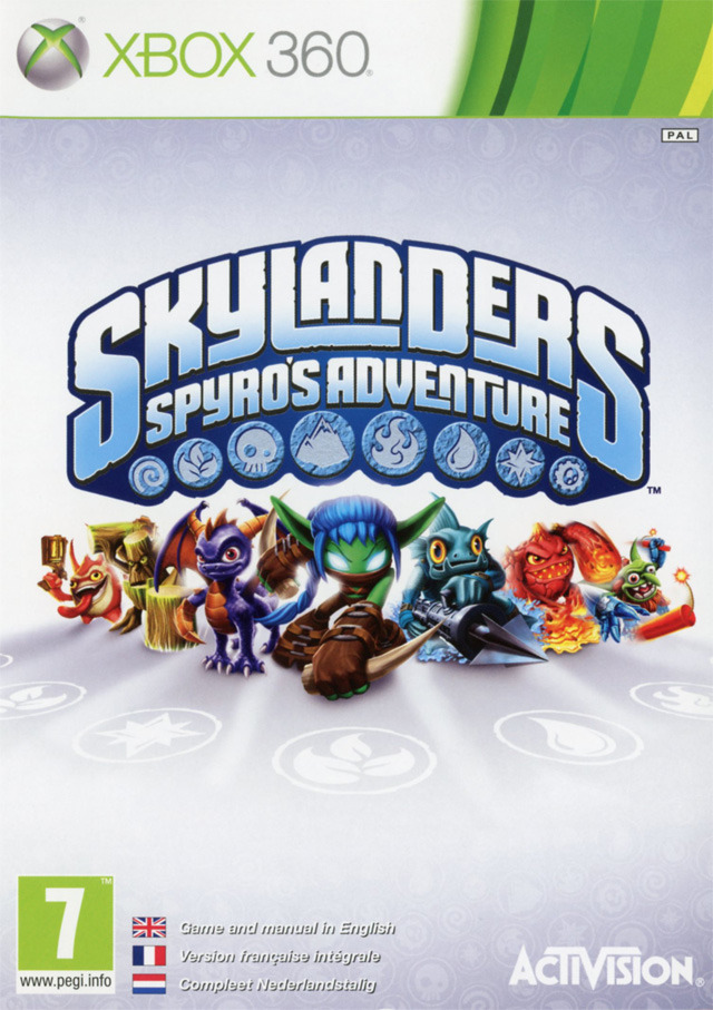 Skylanders: Spyro's Adventure (pelkk peli) (Kytetty)