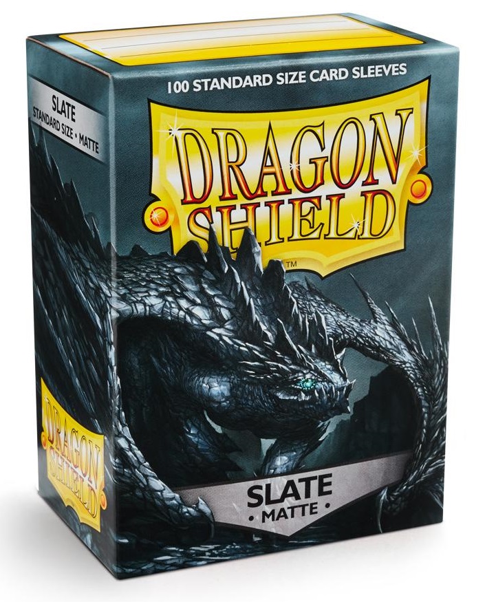 Dragon Shield: Standard Sleeves - Matte Slate (100)