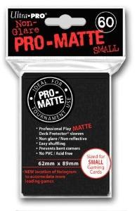 Ultra Pro Sleeves: Pro-Matte Small Black (60kpl) [kortinsuoja]