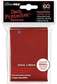 Ultra Pro Small Sleeves Red (60kpl) [kortinsuoja]