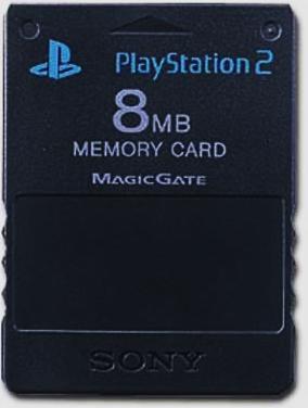 Sony PS2 MUISTIKORTTI 8MB (Käytetty)
