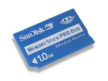 Sandisk Memory Stick Pro Duo 1GB (Käytetty)