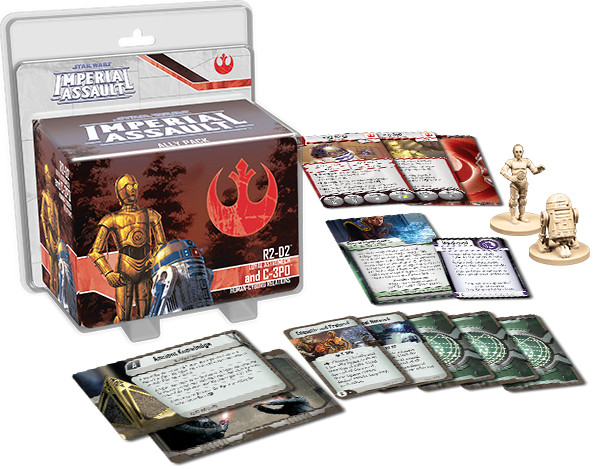 Star Wars: Imperial Assault - R2-D2 and C-3PO Ally Pack