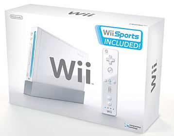 Nintendo Wii pelikonsoli (Pelkk konsoli) (Kytetty)